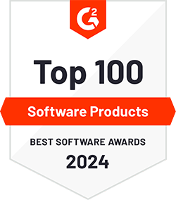G2 Top 100 Best Software Award