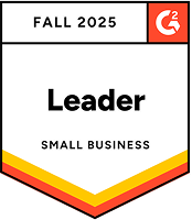 Award Badge from G2, ADP Totalsource wins Product Leader, Small Business Category for Fall 2025