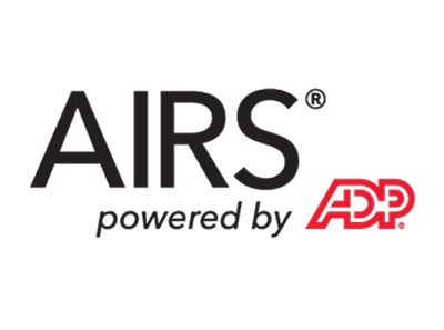 Airs powered by ADP logo