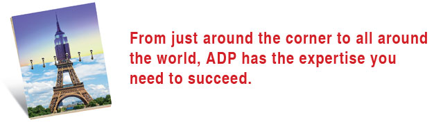 From just around the corner to all around the world...