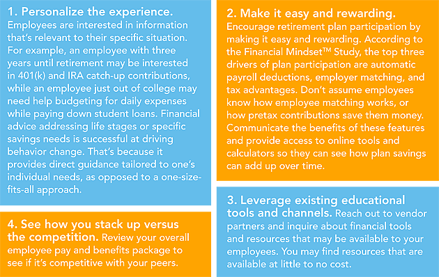 How employers can help