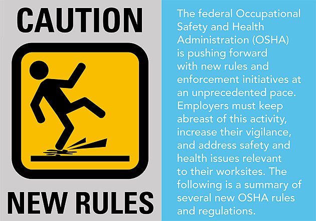 Don’t Be Caught Off Guard by OSHA’s New Rules