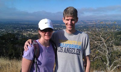 Margaret Tuohy and husband Derek Shendell