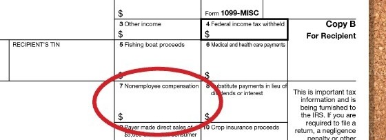 Form 1099-MISC Box 7