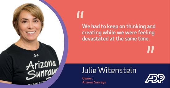 julie witenstein, owner of arizona sunrays, shares her thoughts on adapting her business to the conditions of the COVID-19 pandemic
