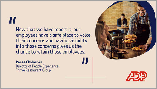 ADP Marketplace Thrive Restaurant Group quote