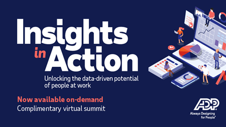 ADP Insights in Action 2023 virtual event
