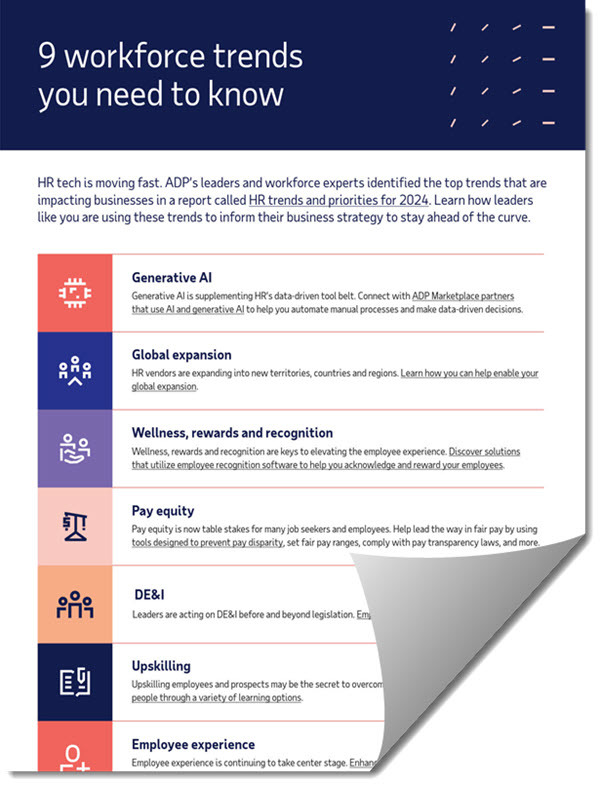 ADP Marketplace Workforce Trends 2024