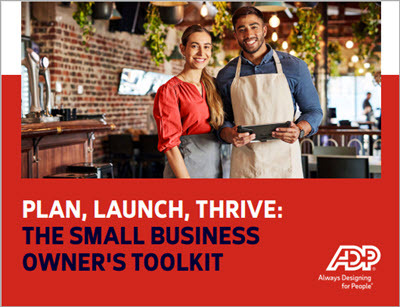 ADP Small Business Owners Toolkit cover image