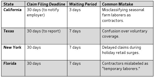 adp table state list of claim filing deadline ADP table state list of claim filing deadline