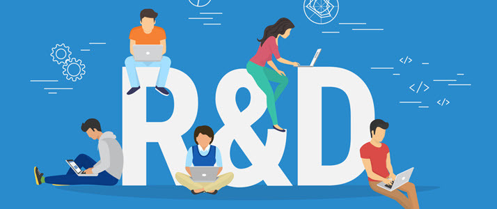 Research and development graphic Research and development graphic