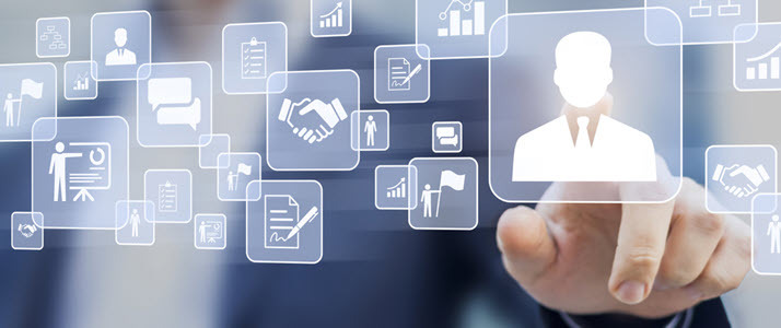 Creating the Case for Ethical Artificial Intelligence Solutions A person interacts with electronic data