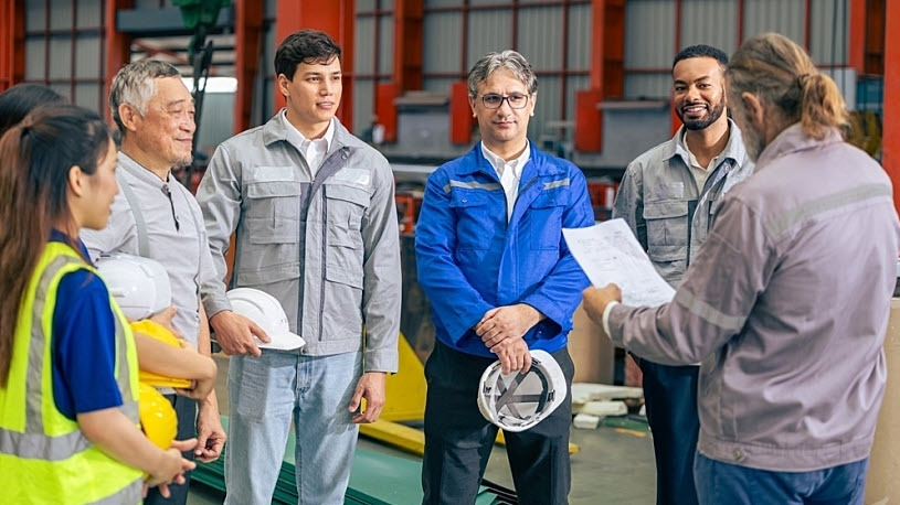 Map of the United States with images of currency as background