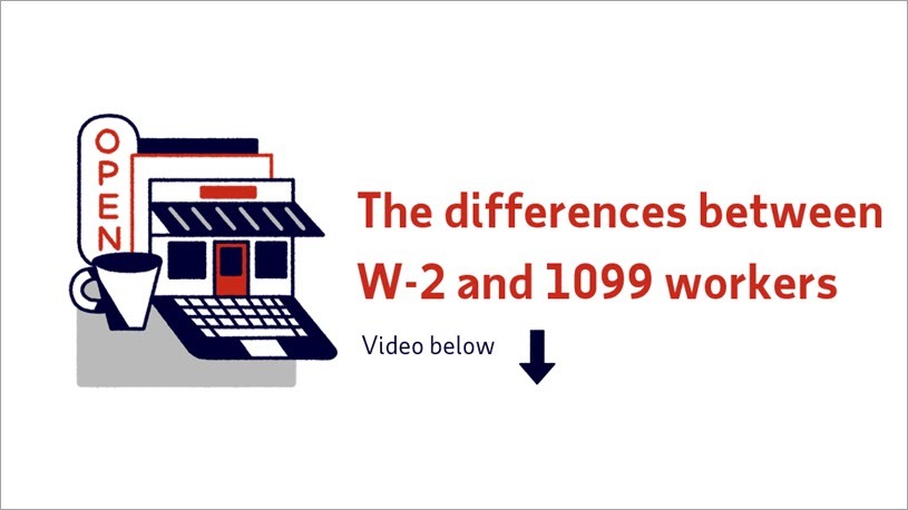 Small business smarts: The differences between W-2 and 1099