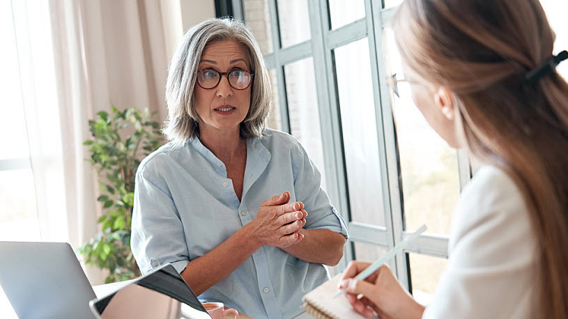 Salary Disparity Discussion HR manager discusses salary disparity with employee.