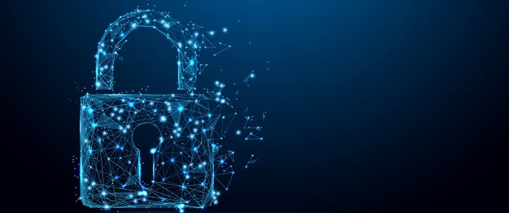 Holding the Line HRs Rising Role in Data Security A digital lock breaks apart