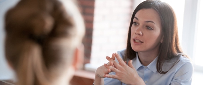 Salary History Laws A hiring manager negotiates pay with a candidate for hire.