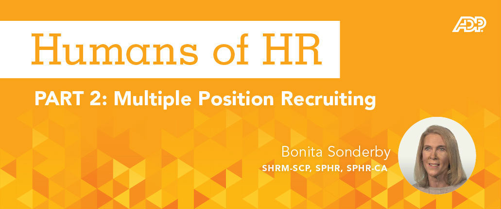 Featured Image for Humans of HR: Multiple Position Recruiting
