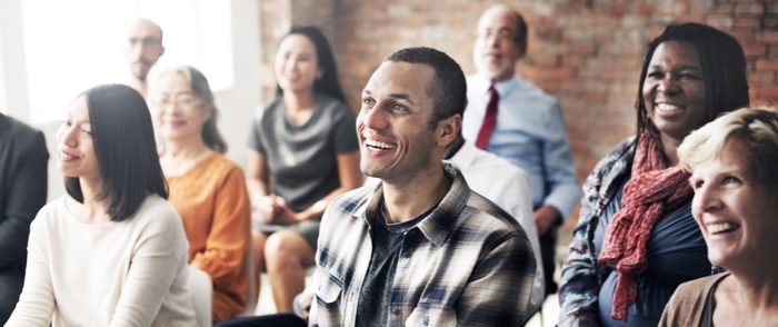 Diverse Employee Engagement A diverse team of employees