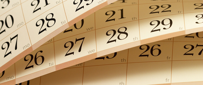 Workforce Planning A calendar's pages flip.