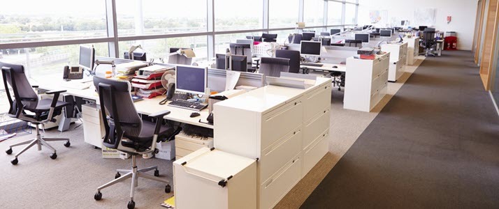 Ongoing and Changing Security Needs in the New Normal An empty office