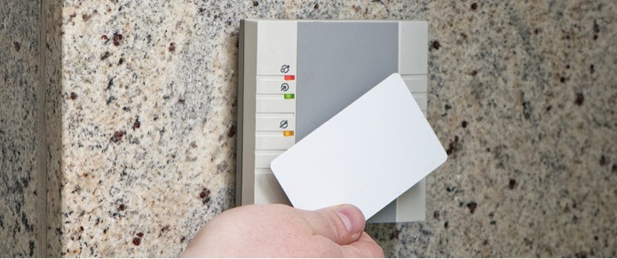 employee badge in secure area Will Smart Badges Help Employers Strategize?