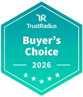 Trust Radius Award badge for 2026 Buyer's Choice