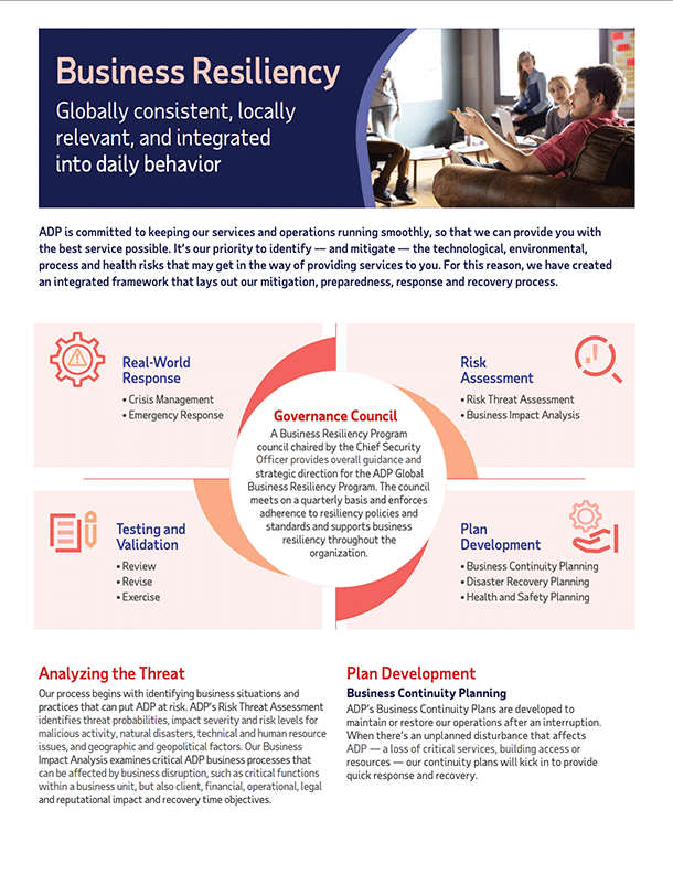 Adp Coronavirus Covid 19 Preparedness