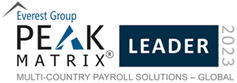 Everest Group: Leader Multi-Country Payroll (MCP) Solutions PEAK 2023 Assessment