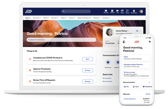 Payroll Software Online Payroll Services Adp