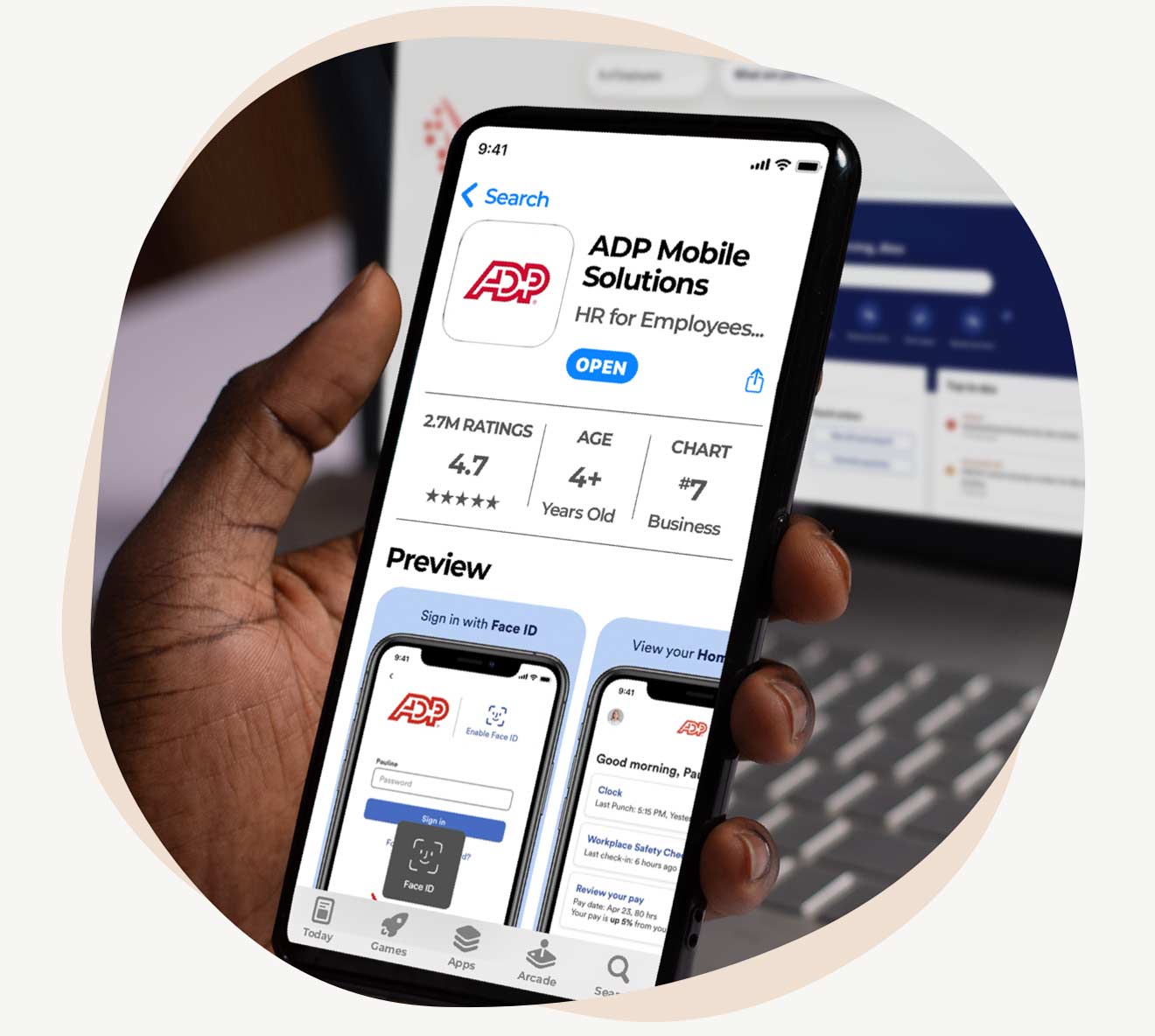 ADP Mobile Solutions HR And Payroll Mobile App Adp Mobile Solutions Hr And Payroll Mobile App