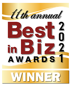 11th annual Best in Biz awards 2021 Winner