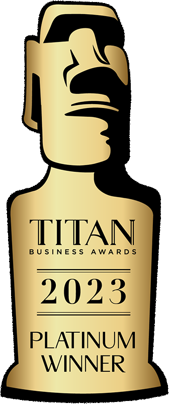 Image of the Titan Award for Financial Services Information Technology