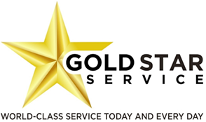 Gold Star Service logo.
