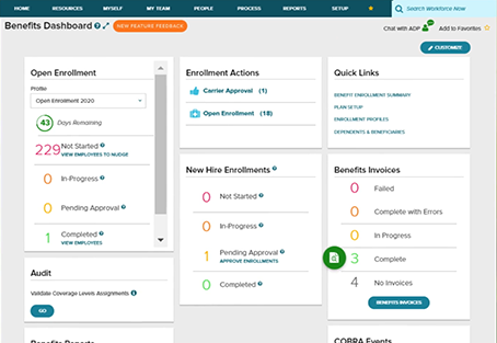 Employee Benefit Solutions For Midsized Businesses Adp