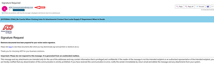 Phishing Campaign: “Signature Required”