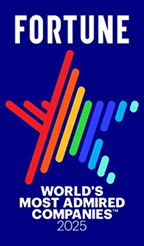 2025 FORTUNE® World's Most Admired Companies Award