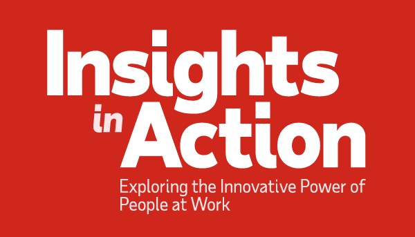 The event logo for Insights in Action: Exploring the Innovative Power of People at Work