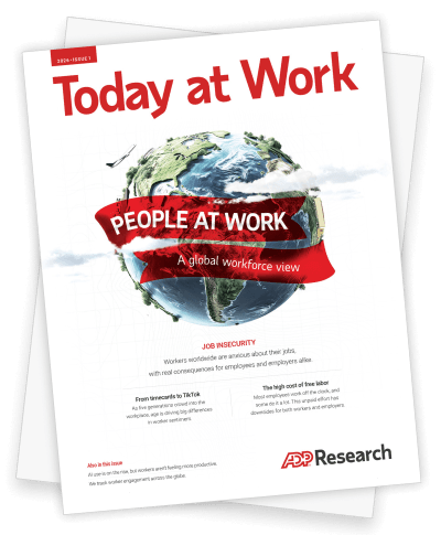 People at work: A global workforce view