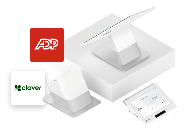ADP Marketplace HR infographic cover: five ways to integrate your HR data and make your life easier