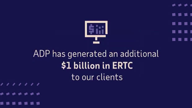 ADP has generated an additional $1 billion in ERTC to our clients