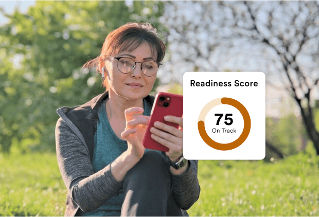  Video still with caption 70% of people similar to you are already enrolled! Link: How do you know?