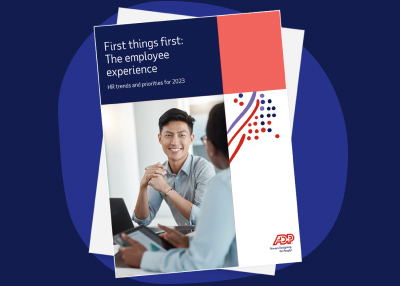 Guidebook cover - First things first: The employee experience