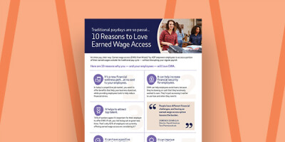 10 Reasons to Love Earned Wage Access
