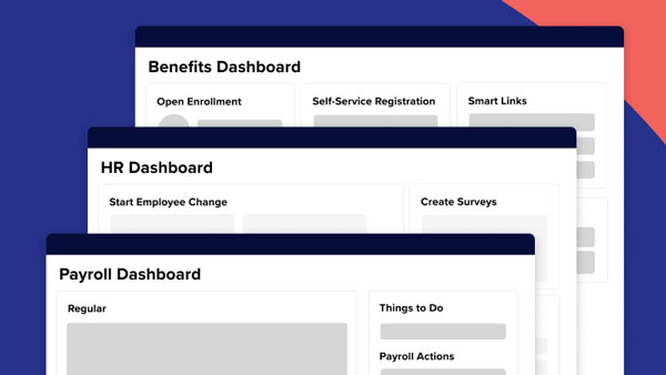 Payroll Dashboard on top of HR and Benefits Dashboards