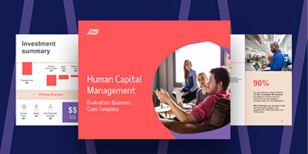 Human capital management: Evaluation business case template