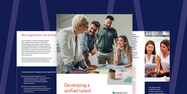 Talent Buyer's Evaluation Guide cover and opening two pages