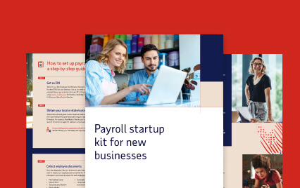 New business startup kit for payroll cover