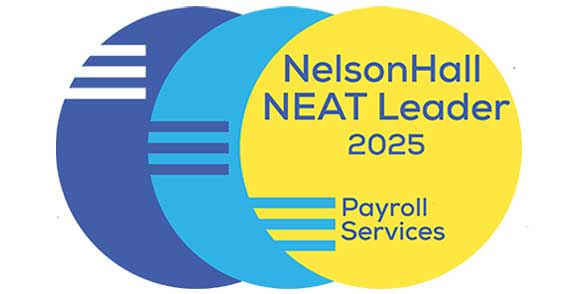 Leader Payroll Services (11 years) NEAT by NelsonHall Badge