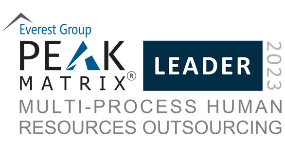 Thumbnail image of the Everest Group: Multi-Process Human Resources Outsourcing PEAK 2023 Award